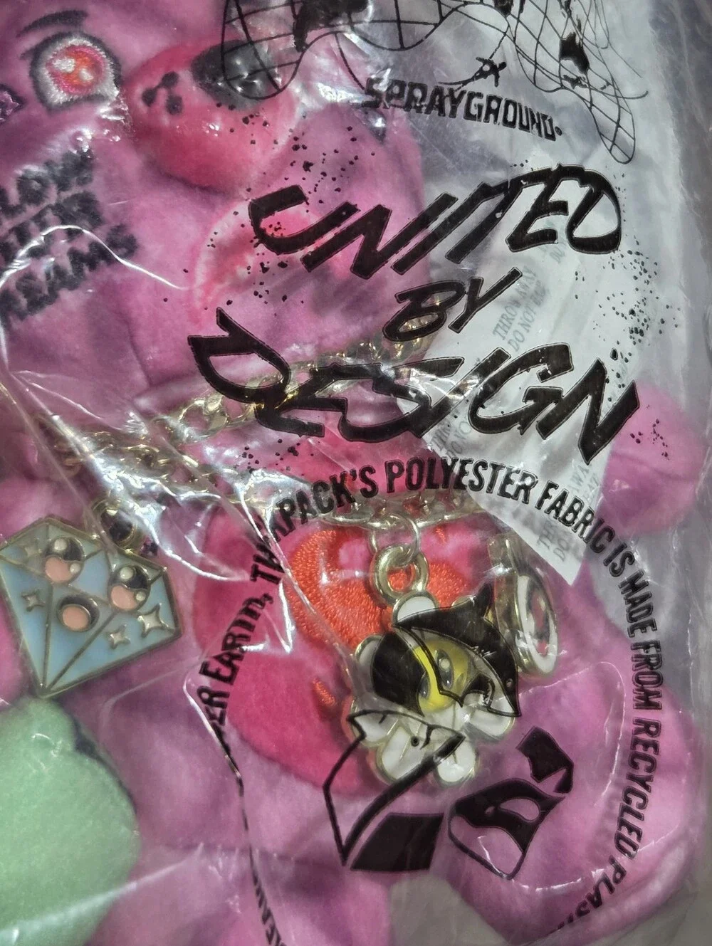 SPRAYGROUND KAWAII CUTIE BEAR KEYCHAIN